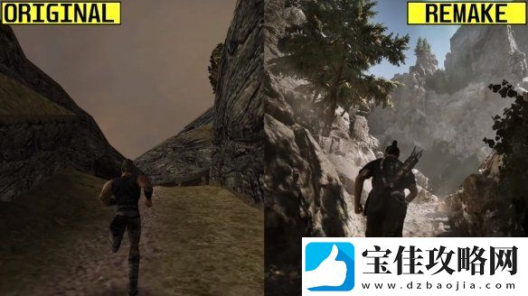 哥特王朝：重制版试玩版vs原版游戏-画质对比视频