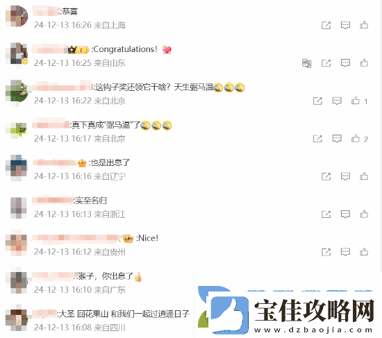 玩家安慰黑神话
