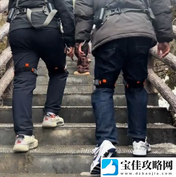 湖北一景区开始体验“机器腿”