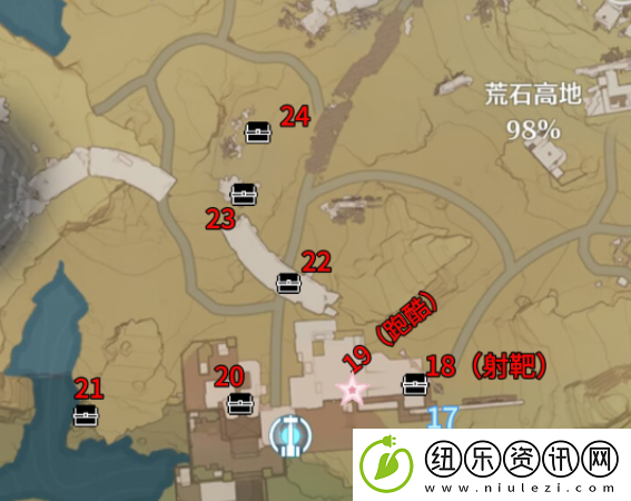 鸣潮荒石高地100%全收集攻略