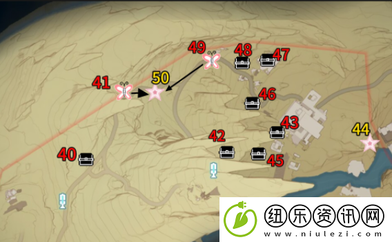 鸣潮荒石高地100%全收集攻略
