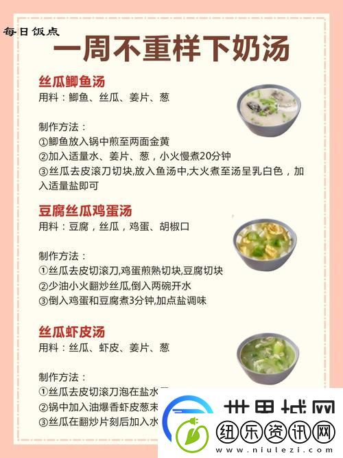 奶水不足吃什么下奶快-网友：这些食物值得一试！