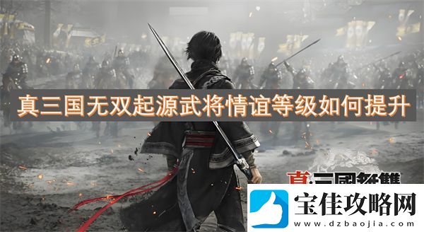 真三国无双起源武将情谊等级如何提升