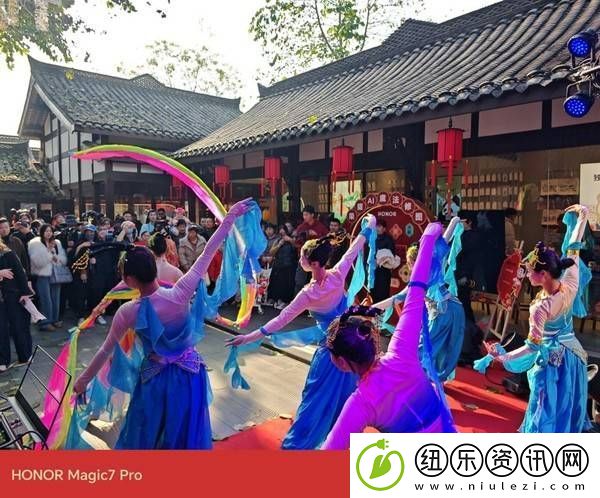 成都宽窄巷子迎新年