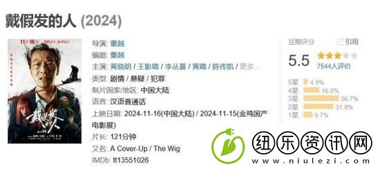 黄晓明新片上映12天不到420万