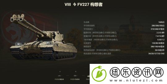 坦克世界Y系新双管HT数值曝光