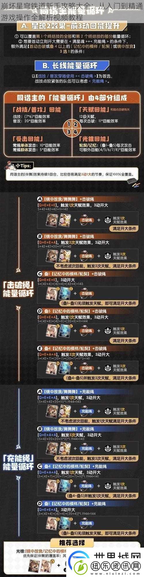 崩坏星穹铁道新手攻略大全