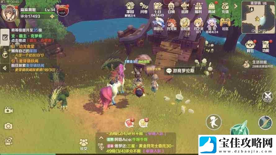 龙之国物语游戏指南-全面解析卖花女的心愿任务完成攻略