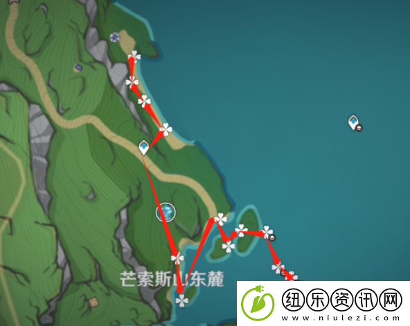 原神幽光星星采集位置图